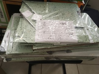 IDEA boxes and magazine files unopen