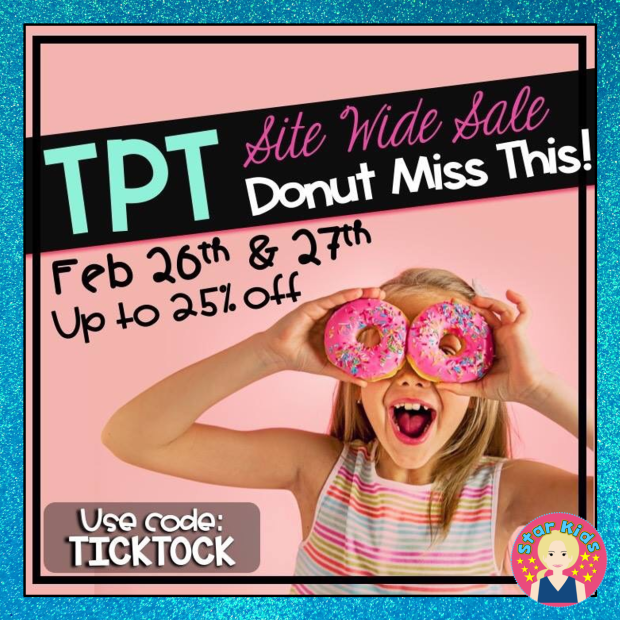 TpT Sale Feb 26-27
